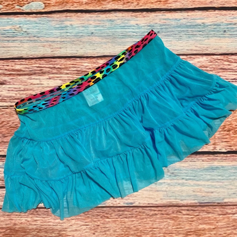 🌵 Xhilaration Blue Tulle Mesh Skirt